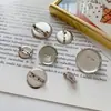 20-35mm Bandeja de Alfileres de Seguridad Broche con Cabeza de Cerradura Corbata Broche Tocados Hechos a Mano Accesorios para Ropa Material