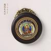 Pingente de Buda DIY de ébano original Nepal thangka colar grande dia Buda celular chave acessórios para pendurar