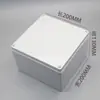 Cable impermeable IP67 caja impermeable materia prima ABS para exteriores caja sellada caja de conexiones de plástico caja de conexiones impermeable para exteriores