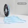 Lazo de regalo de color sólido de 1 cm flor decorativa para envolver material para ramos de cinta de satén venta al por mayor