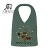 Amazon Transfronterizo Bolso de Compras Tejido de Lana Crochet Bordado a Mano Tejido a Mano Estilo Mori Girl Bolso de Mano para Hombro