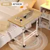 Escritorio de Computadora Persona Perezosa Mesa de Noche Hogar Escritorio Sencillo Dormitorio Escritorio de Computadora Sencillo Conveniente Móvil Elevable Transfronterizo