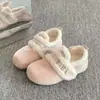 Zapatos Birkenstock de Invierno Gruesos y Cálidos de Felpa para Mujer 2026 Nuevos Zapatos de Algodón Cerrados sin Cordones Zapatos Peludos para Exteriores