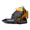 Exportação de Mini Carregadeira de Esteira Europeia, Empilhadeira Pequena para Manuseio de Rações, Máquina Mini Carregadeira para Remoção de Entulho de Construção