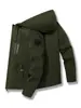 Jaqueta Masculina Popular Transfronteiriça Outono e Inverno, Jaqueta com Capuz, Cardigã Estilo Hong Kong, Jaqueta de Negócios