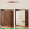 Armario modular, nuevo estilo 2026 para casa, dormitorio y habitaciones de alquiler; armario de almacenamiento de madera, guardarropa colgante simple y resistente.