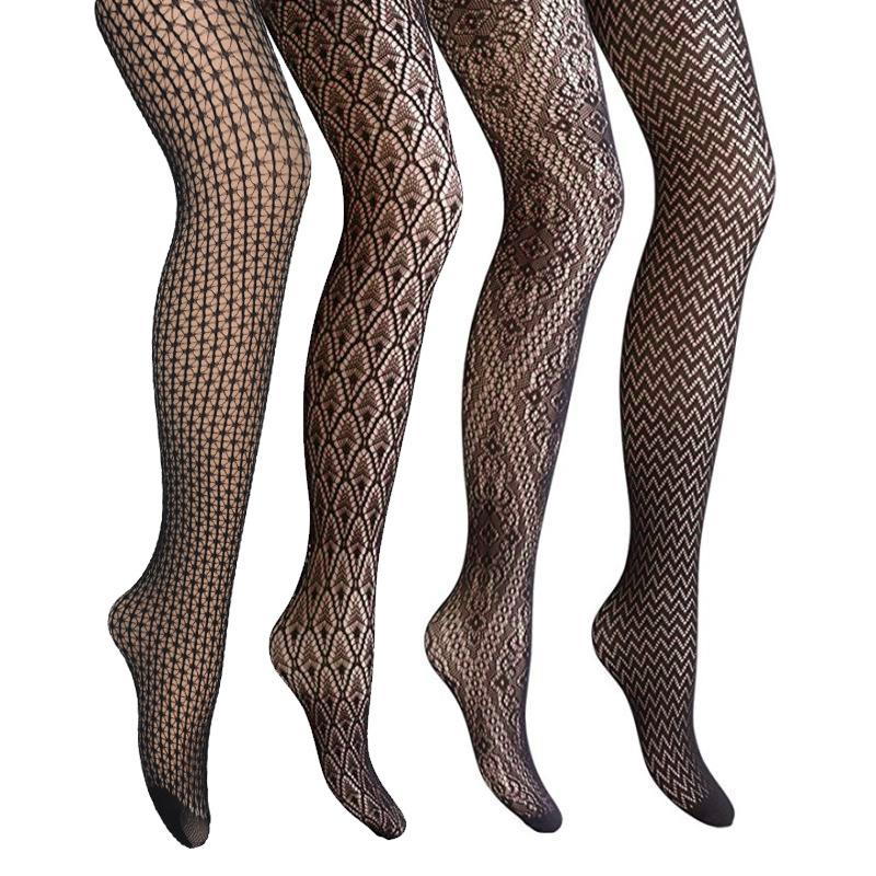 网袜提花连裤袜1