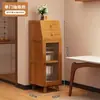 Aparador multifuncional de pared, gabinete de cocina, hogar, sala de estar, gabinete de té, gabinete de almacenamiento, gabinete de estantes
