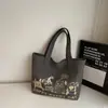 Bolso Tote Casual, Personalizado, Sencillo y de Moda, Nuevo Bolso de Hombro de Diseño de Nicho de Invierno, Bolso de Mujer de Moda 2026