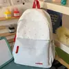 Mochila de Gran Capacidad, Elegante, Aspecto Fresco para Estudiantes, Niñas, Secundaria y Preparatoria, Lunares, Mochila Ligera de Viaje