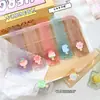Pente Pequeno de Desenho Animado Fofo de Menina Coração, Pente Conveniente para Crianças, Pente Dobrável Mini Portátil para Casa, Pente de Cabeleireiro Atacado