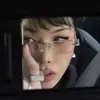 Gafas de Estilo Coreano sin Montura y Marco Pequeño para Mujer, Monturas Poligonales para Modificar la Forma del Rostro, Monturas de Moda para Usar en Viajes, Tendencia en Gafas de Sol