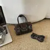 Bolso de Mano Vintage de Gamuza de Nicho para Mujer, Nuevo Bolso de Hombro Estilo Coreano Otoño 2026, Bolso Cruzado de Moda para el Trabajo