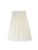 Moda Femenina Tallas Grandes Nueva Colección Primavera/Verano 2026 Shuangtian para Mujeres Curvilíneas, Elegante Falda Larga con Caída y Adorno de Encaje 9269