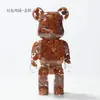 Urso Violento Criativo Decoração de Casa Pedras de Cristal Animal de Desenho Animado Urso Violento Anel de Decoração Caixa Surpresa Presente