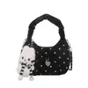 Nova bolsa balde retrô minimalista, bolsa casual fashion, bolsa de ombro e transversal feminina texturizada nova do outono de 2026