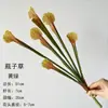 Nuevas flores artificiales amarillas para bodas, arreglos florales al por mayor, accesorios para fotografía, decoraciones para salones de bodas, ramos y adornos de flores artificiales