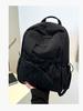 Mochila deportiva sencilla con lazo y cordón para mujer, diseño de nicho japonés y coreano con zorro colorido