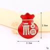 Nuevo Traje de Corazón de Grava Hebilla Decorativa para Cuello Puños de Camisa Desmontables de Alta Gama Accesorios de Joyería DIY