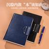 A5 inserción pluma cuaderno de negocios diario oficina bloc de notas venta al por mayor grande rojo personalizado LOGO libro personalizado