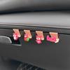 Guantera para copiloto de coche gancho creativo lindo multifuncional para coche artefacto de almacenamiento para coche universal femenino