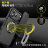 Adecuado para iPhone 18 Pro Max, Funda para Teléfono con Soporte de Ventana Deslizante, Cubierta Protectora Magnética Anti-Caídas para Montaje en Coche Apple 17