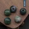 318-Cristal Natural Ágata Jade Contas Soltas 10mm Contas Redondas Furo Grande 3mm Corrente de Mão e Pé DIY Contas de Contas Joias