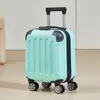 Maleta Pequeña de Viaje de Comercio Exterior con Cerradura de Combinación, Maleta de Ruedas para Estudiantes, Maleta Ligera de Viaje, Maleta Multifuncional de Mano de 14 pulgadas Venta al por Mayor
