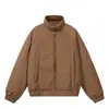 Northbound Chaqueta de Algodón Estilo Americano de Moda para Hombre 2025 Invierno Nueva Cuello Alto Color Sólido Chaqueta Acolchada Abrigo Cálido