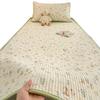 Funda de Cama 90X190 de Algodón Puro para Estudiantes Universitarios que Viven en el Campus, Pieza Única, Sábana Acolchada Gruesa 100% Algodón, Colchón Individual Delgado de Residencia Estudiantil