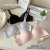 Ropa Interior Sexy de Encaje de una Pieza para Niña Delgada Sin Costuras Sin Aros Transpirable Push-Up Ropa Interior para Niña Sujetador
