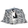 Tienda de Pesca en Hielo Boca de Chimenea Hexagonal Camping Engrosada Resistente al Frío Camping al Aire Libre Tienda de Algodón Tienda de Pesca de Invierno