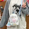 Nueva Bolsa Transparente Ita de Algodón para Muñeca Anime de Comercio Exterior Bolsa para Teléfono de Chica Linda y Suave Bolsa de Hombro