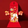 2026 Año del Caballo Sobre Rojo Pop-Up 3D Creativo Extraíble Divertido y Atractivo Paquete Rojo Mil Yuan Nuevo Estilo Sobre Rojo para Festival de Primavera