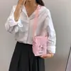 Nueva mini bolsa de teléfono estilo coreano para mujer, bolso de hombro exterior moderno y versátil, bolso cruzado pequeño portátil y ligero