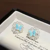Pendientes de Mariposa de Esmalte Gotas de Encaje Perla Estilo Dulce Exquisitos de Nicho Lindos Pendientes de Moda Versátiles Accesorios de Pendientes de Nicho para Mujeres