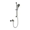 Set de Cabezal de Ducha Sencillo para Uso Doméstico, Juego de Ducha de Lluvia Minimalista de Cobre Puro para Baño Sin Rociador de Techo