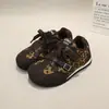 2026 Zapatos Deportivos para Niñas de Dos Algodones con Estampado de Leopardo Nuevos Estilo Coreano para Niños Ligeros para Niños Zapatos de Entrenamiento Alemanes Forrest Gump 6868