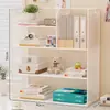 Estante de Armazenamento para Classificação de Assuntos Mesa de Estudante Armário Vertical de Múltiplas Camadas para Armazenamento de Livros Mesa de Escritório Caixa de Arquivos A4 Dormitório