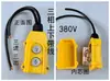 Interruptor de Controle de Guindaste Elétrico 220V/380V com Botão de Micro-operação e Alavanca para Movimento para Cima e para Baixo Monofásico