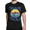 Camiseta Casual Tralalero Tralala Algodão Masculina Feminina