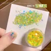 Arte de uñas lentejuelas láser ultrafinas lentejuelas dopamina brillo rojo flash degradado mixto joyería al por mayor