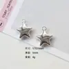 Acessórios DIY de Liga Metálica Mais Vendidos Estilo Ins Estrela de Cinco Pontas Estereoscópica Coreana Corrente para Celular Colar Acessórios de Joias Atacado