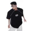 Short-sleeved Moda Moda Marca Trendy Novo Estilo Solto Dos Homens Em Torno Do Pescoço Ins City Style Juventude Popular Verão Impresso T-shirt