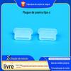 Huawei Samsung Vivooppo Xiaomi Celular Porta de Dados Plug Interface Plug Tipo C Plugue de Poeira Silicone