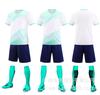 Uniforme de futebol terno competição treinamento equipe uniforme design personalizado bola uniforme crianças adulto secagem rápida respirável número impresso