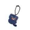 Pingente Acrílico Gato Maçã, Chaveiro Fofo Gatinho Estilo Ins, Pingente Decorativo Fofo para Estojo e Bolsa