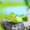 Musgo Paisaje en Miniatura Botella Ecológica Adornos Pájaros Pequeños de 4 Colores Simulación Adornos de Ensamblaje DIY Adornos Artesanales de Resina