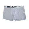 Ropa Interior Masculina Delgada de Verano Malla Sexy Transparente Malla Transpirable Seda de Hielo Boxer Briefs Juveniles Shorts