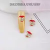Joyería para uñas navideña transfronteriza celebridad de internet aleación calcetines de Navidad sombrero de Navidad alce taladro de uñas joyería al por mayor